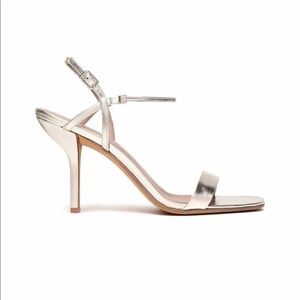 DIANE VON FURSTENBERG  leather slingback shoes